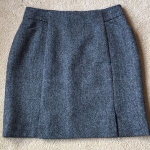 Boden Gray Mini Skirt